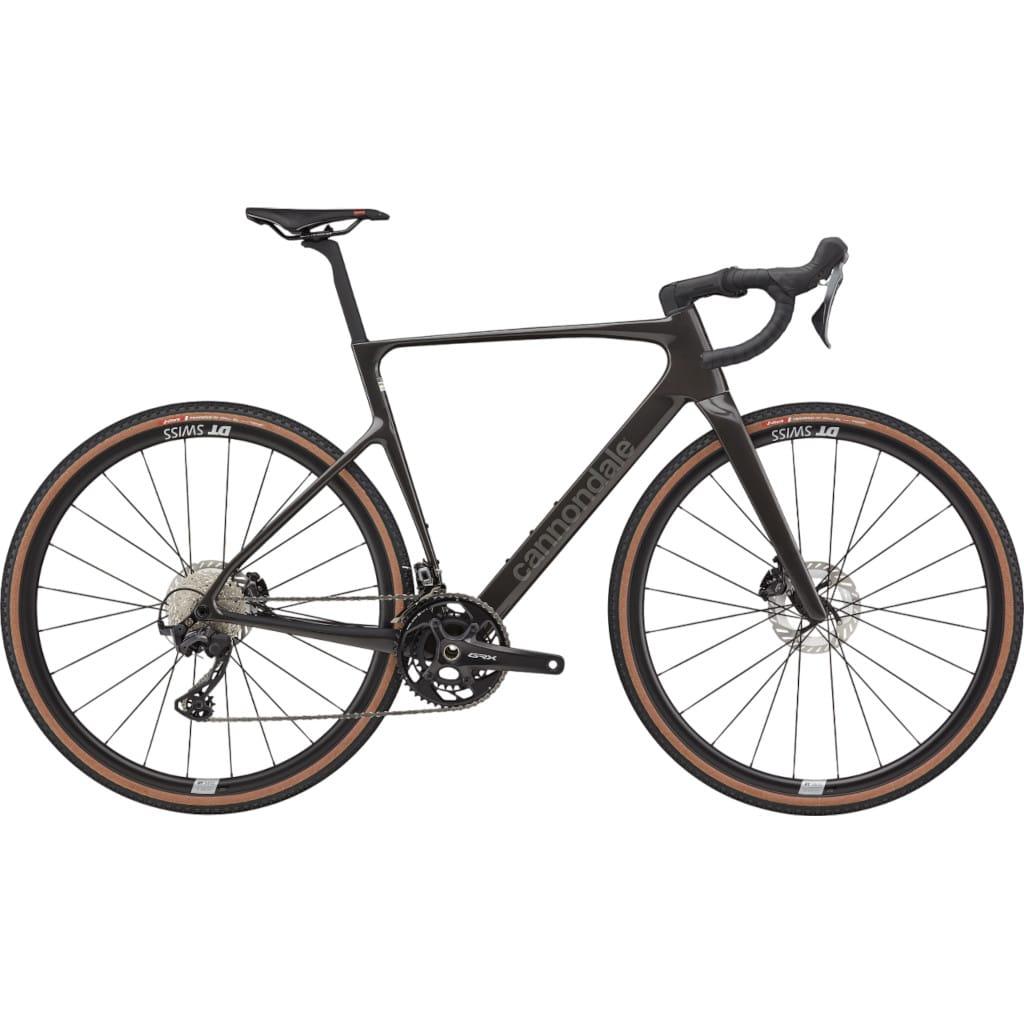 Cannondale SuperX Carbon 3 gravelbike i rå carbonfinish med racerorienteret geometri