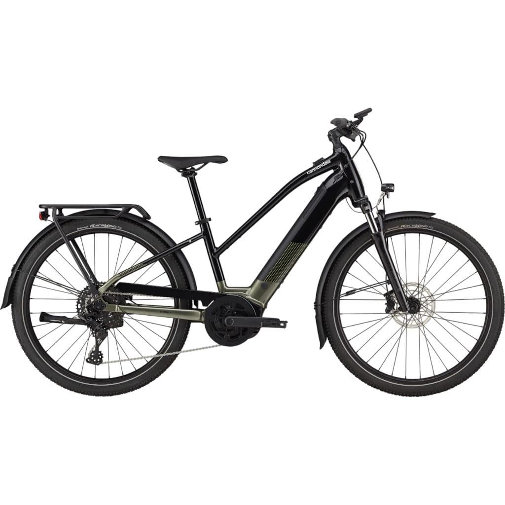 Cannondale Tesoro X 2 StepThru elcykel med lav indstigning i mantisgrøn