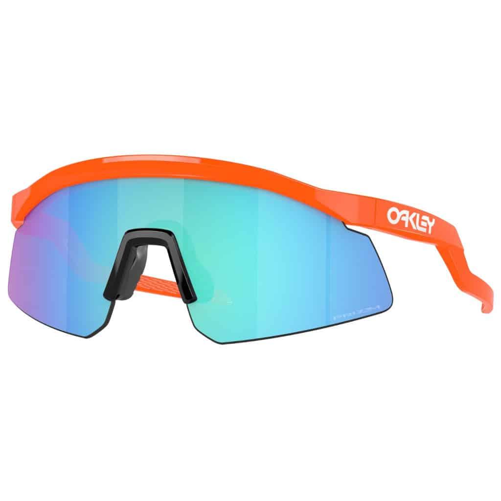 Oakley Hydra cykelbriller med halvramme og cylindrisk skjoldlinse