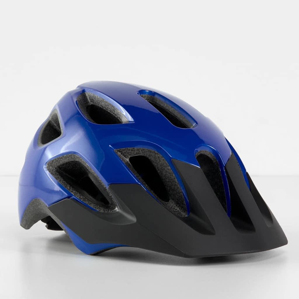 Trek Bontrager Tyro børnecykelhjelm i alpine blue set fra siden