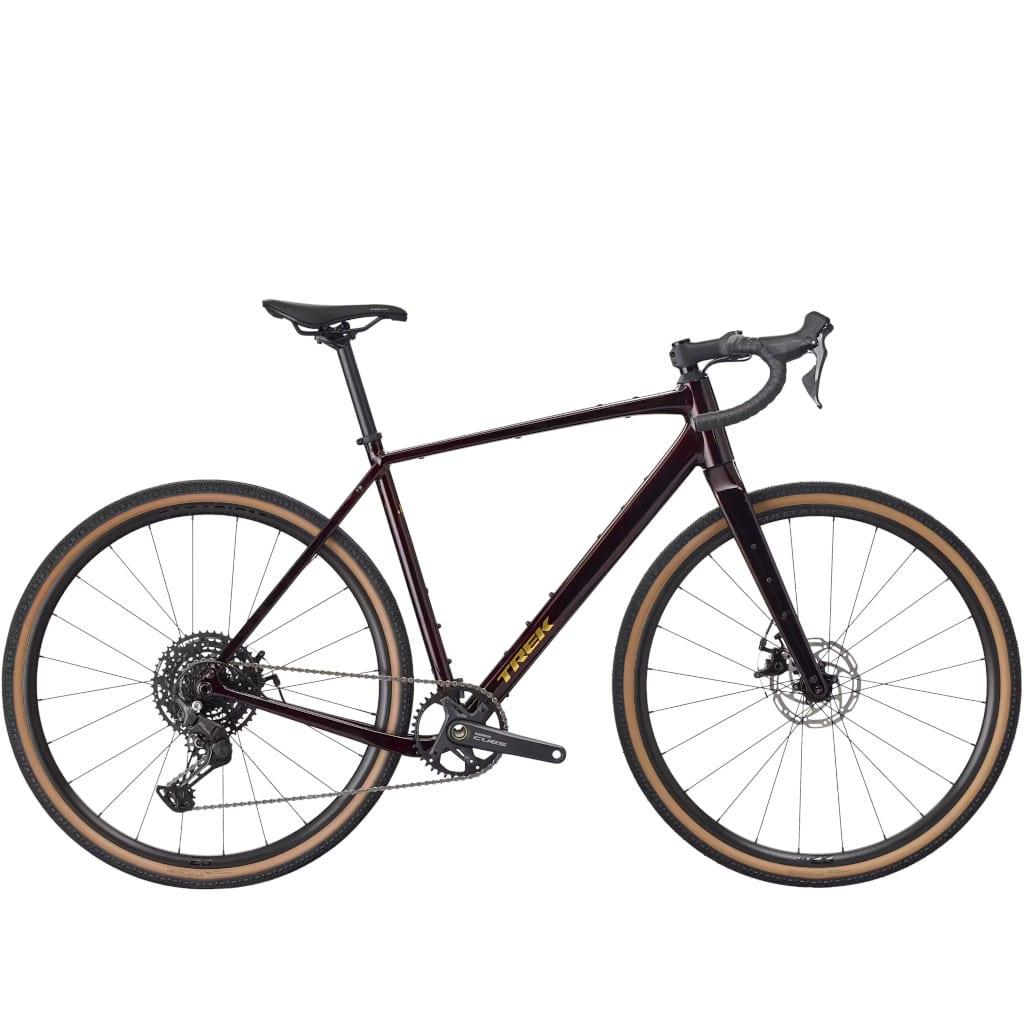 Trek Checkpoint ALR 3 Gen 3 gravelbike i Dark Carmine med aluminiumsstel og carbongaffel