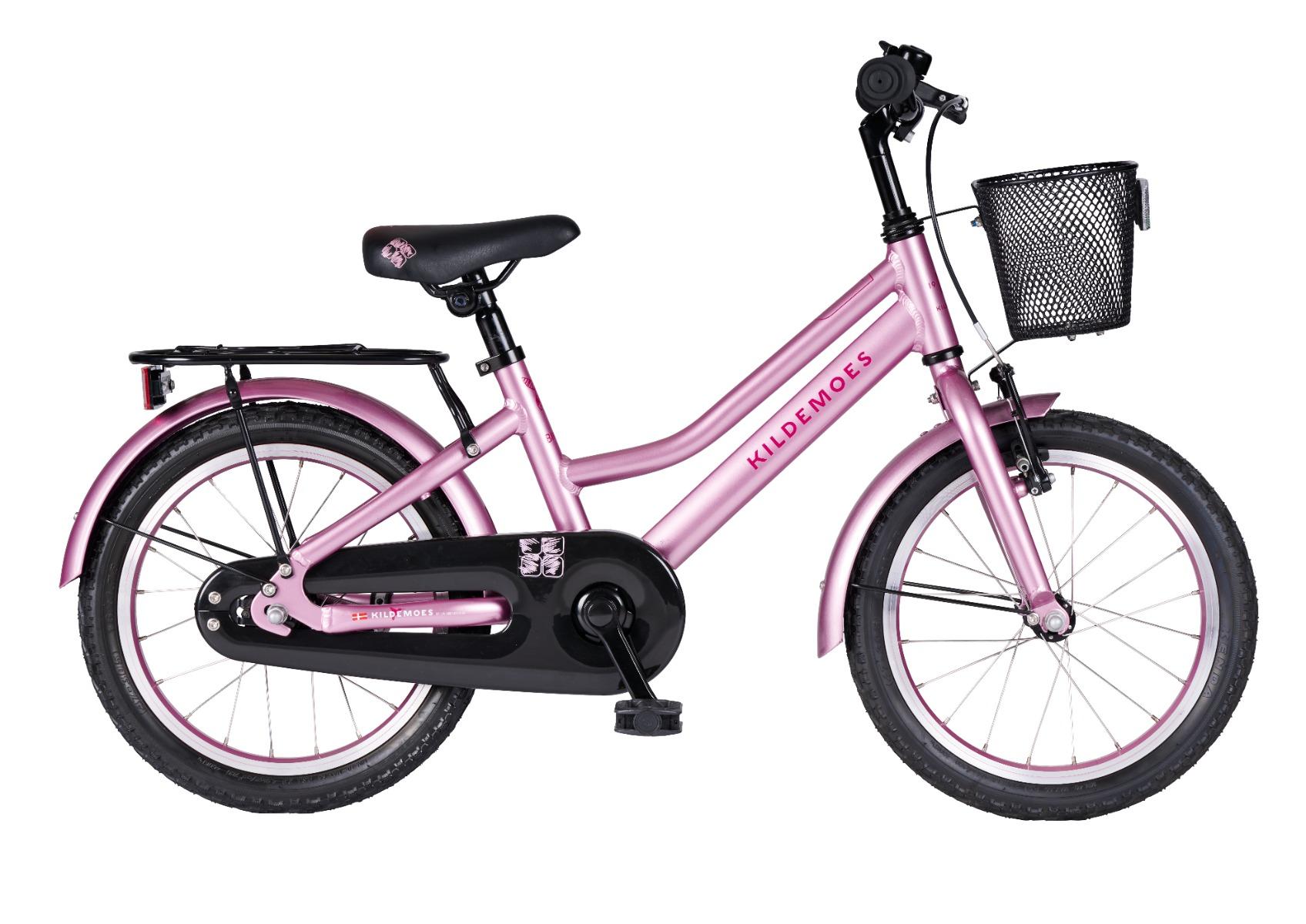 Kildemoes Bikerz 16 tommer børnecykel i lyserød