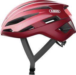 Abus StormChaser cykelhjelm i bordeaux red set fra siden