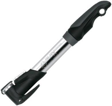 SKS injex Control minipumpe i aluminium med indbygget manometer og teleskopgreb