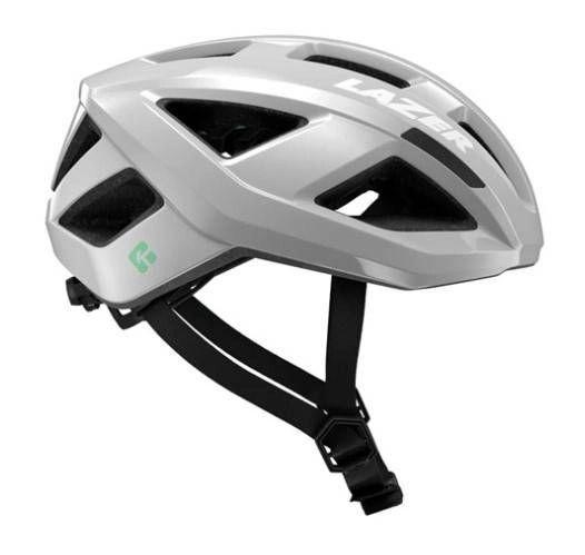 Lazer Tonic KinetiCore cykelhjelm i grå set fra siden