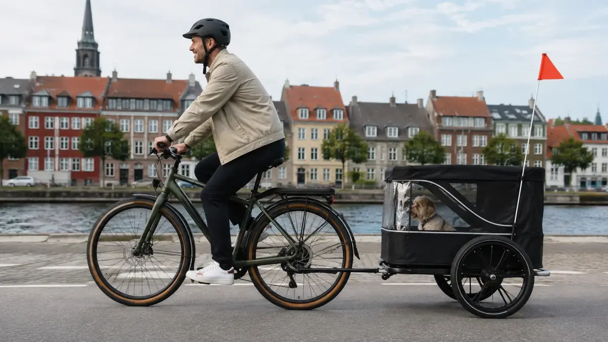 Cykelanhænger: guide til børn, hund og last i 2026