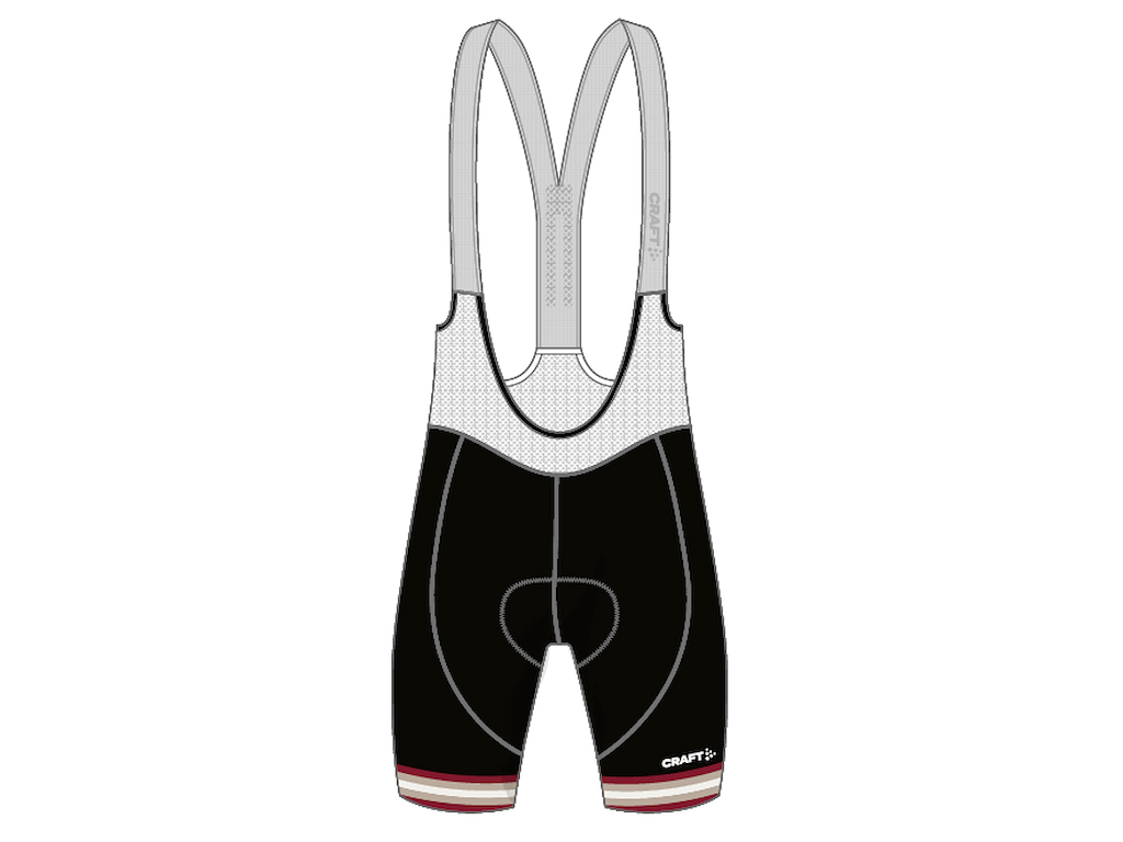 Craft EBC 3.0 Bibshorts til herre i sort med seler