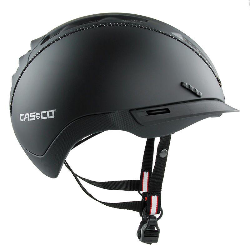 Casco Roadster cykelhjelm i mat sort set fra siden