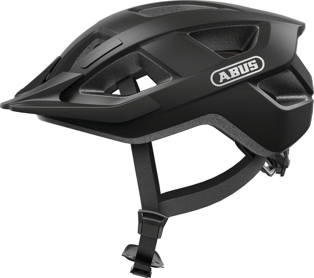 Abus Aduro 3.0 cykelhjelm i velvet black set fra siden
