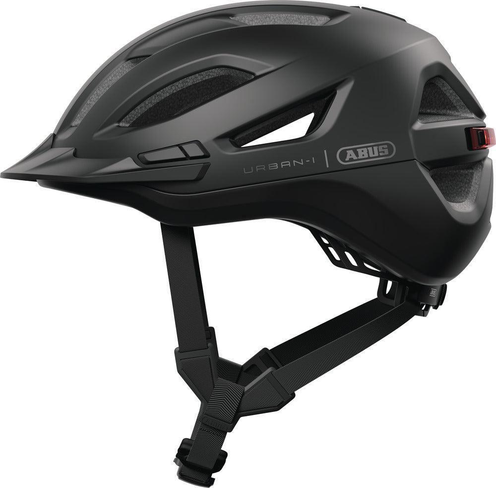 Abus Urban-I 4.0 ACE cykelhjelm i velvet black set fra siden